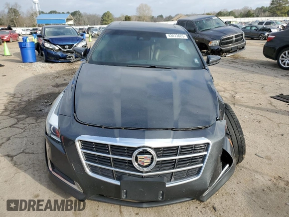 2014 Cadillac CTS Performance RWD with VIN 1G6AS5S38E0151150, listed as a Copart auction lot 43473825 with 145,118 mi miles and Salvage Title. Bid and sale history available at DreamBid. Image 5.