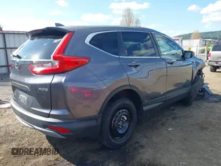 2018 Honda CR-V EX with VIN 2HKRW2H51JH664135, listed as a IAAI auction lot 42015075 with 94,996 mi miles. Bid and sale history available at carsss.com. Image 4.