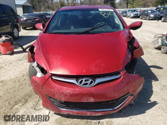 2016 Hyundai Elantra SE with VIN 5NPDH4AE7GH743179, listed as a Copart auction lot 49675585 with Not provided miles and Salvage title. Bid and sale history available at DreamBid. Image 5.