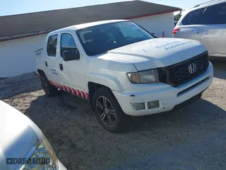 2014 Honda Ridgeline Sport with VIN 5FPYK1F78EB002943, listed as a IAAI auction lot 41855493 with 1 mi miles. Bid and sale history available at carsss.com. Image 1.
