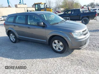 2013 Dodge Journey American Value with VIN 3C4PDCAB2DT501243, listed as a IAAI auction lot 41928930 with 147,437 mi miles and . Bid and sale history available at DreamBid. Image 1.