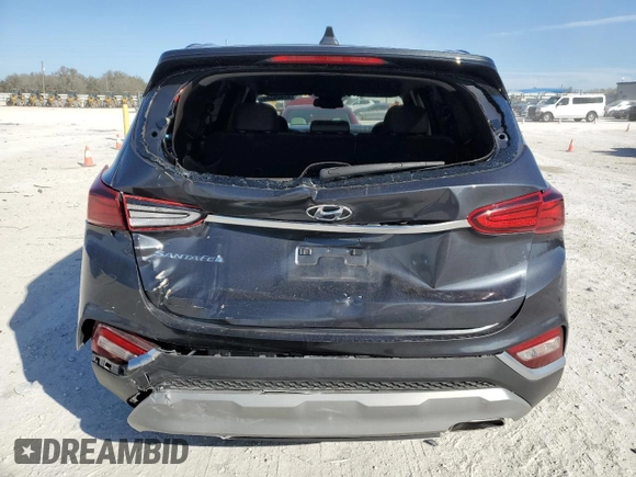 2020 Hyundai Santa Fe SEL w/SULEV with VIN 5NMS33AD4LH247447, listed as a Copart auction lot 42808594 with 75,840 mi miles and Non Repairable. Bid and sale history available at carsss.com. Image 6.