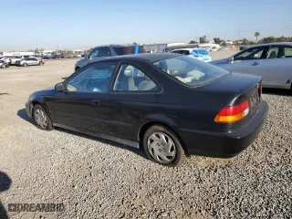 1996 Honda Civic EX with VIN 1HGEJ8240TL045820, listed as a Copart auction lot 52050915 with 239,335 mi miles and Salvage Title. Bid and sale history available at carsss.com. Image 2.