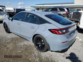 2023 Honda Civic Sport with VIN 19XFL2H88PE000014, listed as a Copart auction lot 43042575 with 28,836 mi miles and Salvage Title. Bid and sale history available at DreamBid. Image 2.
