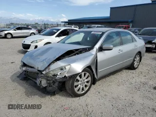 2007 Honda Accord LX SE z VIN 1HGCM66437A025303, wystawiony jako Copart lot #58389645 z przebiegiem 215 077 mil mil oraz Szkoda całkowita • Salvage title. Historia ofert i sprzedaży dostępna na DreamBid. Obrazek 1.