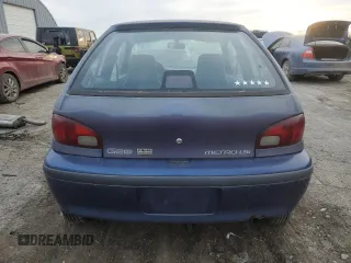 1997 Geo Metro LSi z VIN 2C1MR2299V6755576, wystawiony jako Copart lot #44416715 z przebiegiem 207 281 mil mil oraz Szkody całkowita. Historia ofert i sprzedaży dostępna na DreamBid. Obrazek 6.