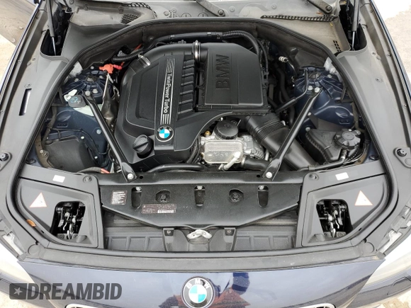 2013 BMW 5 Series 535i with VIN WBAFR7C51DC824056, listed as a Copart auction lot 48257915 with 96,328 mi miles and Salvage Title. Bid and sale history available at DreamBid. Image 11.