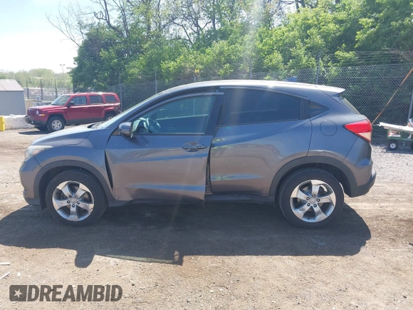 2016 Honda HR-V EX with VIN 3CZRU6H57GM729144, listed as a IAAI auction lot 42148369 with 190,139 mi miles. Bid and sale history available at carsss.com. Image 15.