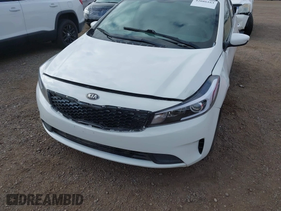 2017 Kia Forte LX with VIN 3KPFK4A71HE017819, listed as a IAAI auction lot 42086163 with 97,534 mi miles. Bid and sale history available at carsss.com. Image 6.