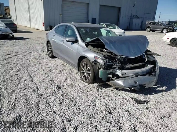 2017 Acura TLX V6 w/Technology Pkg with VIN 19UUB3F58HA002022, listed as a Copart auction lot 75129424 with Not provided miles and Salvage title. Bid and sale history available at DreamBid. Image 11.