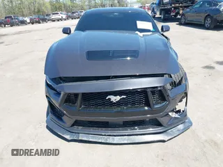2024 Ford Mustang GT with VIN 1FA6P8CF7R5416671, listed as a IAAI auction lot 41961232 with 8,805 mi miles. Bid and sale history available at carsss.com. Image 12.