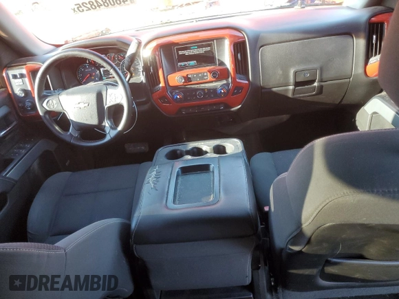 2015 Chevrolet Silverado 1500 LT with VIN 3GCUKREC9FG115929, listed as a Copart auction lot 46084825 with 126,478 mi miles and Salvage Title. Bid and sale history available at DreamBid. Image 8.