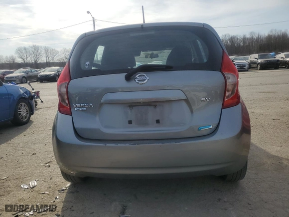 2015 Nissan Versa Note S Plus with VIN 3N1CE2CPXFL398741, listed as a Copart auction lot 48683175 with 132,723 mi miles and Clean Title. Bid and sale history available at carsss.com. Image 6.