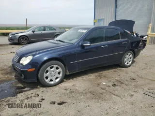 2005 Mercedes-Benz C 240 z VIN WDBRF81J55F645578, wystawiony jako Copart lot #58839235 z przebiegiem 204 214 mil mil oraz Szkoda całkowita • Salvage title. Historia ofert i sprzedaży dostępna na DreamBid. Obrazek 1.
