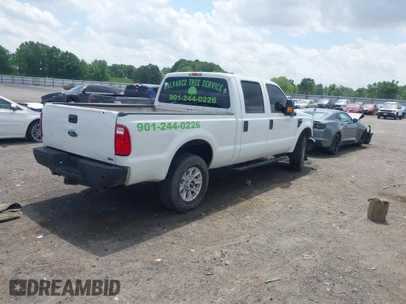2010 Ford F-250 XL with VIN 1FTSW2BY5AEA60883, listed as a IAAI auction lot 42103121 with 192,094 mi miles and . Bid and sale history available at DreamBid. Image 4.