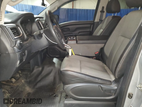 2017 Nissan Titan S with VIN 1N6AA1EJ5HN569446, listed as a Copart auction lot 85218284 with 84,771 mi miles and Salvage Title. Bid and sale history available at carsss.com. Image 7.