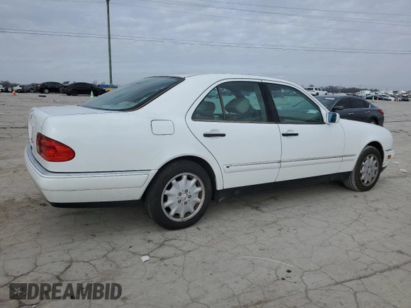 1998 Mercedes-Benz E-Class with VIN WDBJF65F4WA665505, listed as a Copart auction lot 42311695 with 389,016 mi miles and Salvage Title. Bid and sale history available at carsss.com. Image 3.