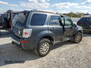 2008 Mercury Mariner Premier with VIN 4M2CU971X8KJ08267, listed as a Copart auction lot 76692304 with 252,481 mi miles and Salvage Title. Bid and sale history available at carsss.com. Image 3.