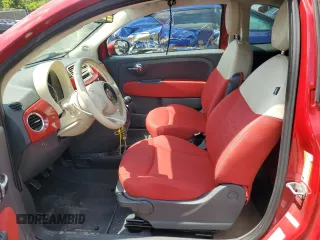 2013 FIAT 500 Pop z VIN 3C3CFFDR5DT664833, wystawiony jako Copart lot #59025195 z przebiegiem 112 991 mil mil oraz Czysty tytuł • Clean title. Historia ofert i sprzedaży dostępna na DreamBid. Obrazek 7.