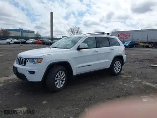 2021 Jeep Grand Cherokee Laredo X with VIN 1C4RJEAG3MC712147, listed as a IAAI auction lot 41807677 with 79,455 mi miles. Bid and sale history available at carsss.com. Image 19.