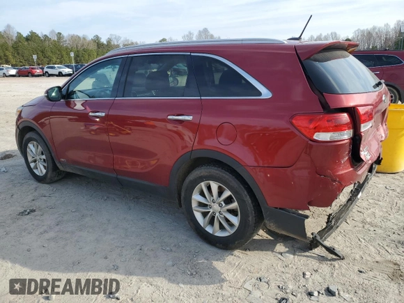 2017 Kia Sorento LX with VIN 5XYPGDA36HG262069, listed as a Copart auction lot 47067165 with 130,733 mi miles and Salvage Title. Bid and sale history available at carsss.com. Image 2.