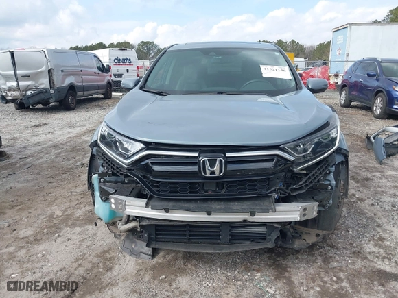 2020 Honda CR-V EX-L with VIN 2HKRW1H87LH404703, listed as a IAAI auction lot 41521146 with 86,000 mi miles. Bid and sale history available at carsss.com. Image 6.