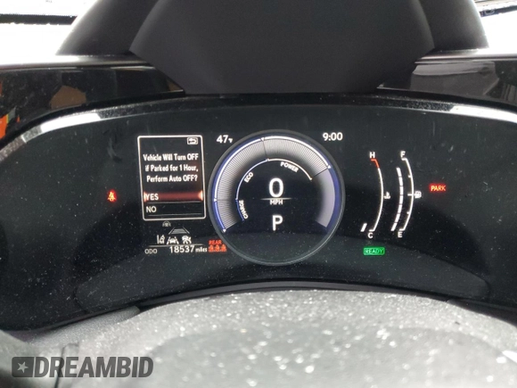 2023 Lexus NX with VIN 2T2AKCEZ4PC012574, listed as a Copart auction lot 85996654 with 18,537 mi miles and Salvage Title. Bid and sale history available at carsss.com. Image 9.