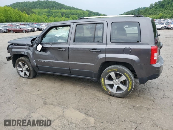 2017 Jeep Patriot High Altitude с VIN 1C4NJRFB5HD194349, выставлен на аукционе Copart как лот 59031585 с пробегом 87 679 миль миль и Списание • Salvage title. История ставок и продаж доступна на DreamBid. Изображение 2.
