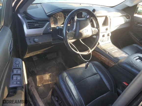 2018 Chevrolet Suburban Premier with VIN 1GNSCJKC6JR195796, listed as a Copart auction lot 71455954 with 0 mi miles and Salvage Title. Bid and sale history available at carsss.com. Image 8.