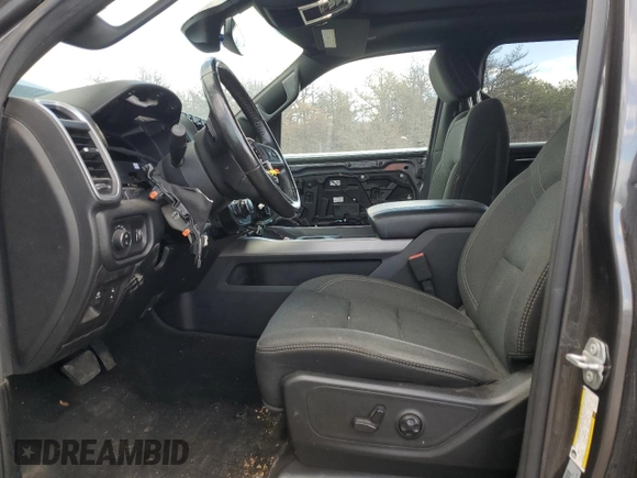 2020 Ram 1500 Big Horn with VIN 1C6RRFFG1LN288582, listed as a Copart auction lot 43732325 with 0 mi miles and Clean Title. Bid and sale history available at carsss.com. Image 7.