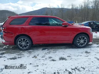 2020 Dodge Durango GT with VIN 1C4RDJDG7LC261038, listed as a IAAI auction lot 41600210 with 95,775 mi miles and . Bid and sale history available at DreamBid. Image 13.