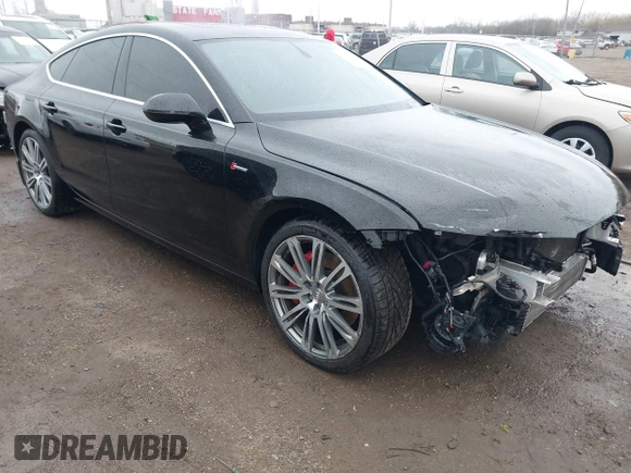 2012 Audi A7 Prestige with VIN WAUWGAFC9CN141568, listed as a IAAI auction lot 41912023 with 156,176 mi miles and . Bid and sale history available at DreamBid. Image 1.