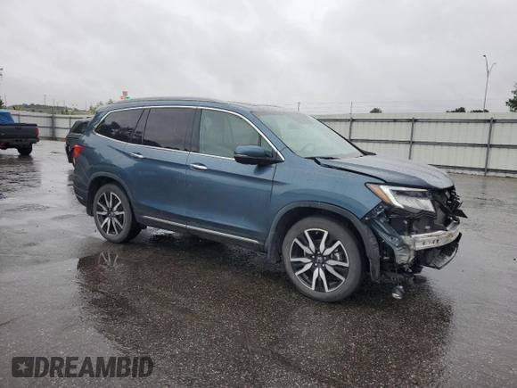2022 Honda Pilot Touring 7-Passenger z VIN 5FNYF5H63NB015091, wystawiony jako Copart lot #56323725 z przebiegiem 28 614 mil mil oraz Szkoda całkowita • Salvage title. Historia ofert i sprzedaży dostępna na DreamBid. Obrazek 4.