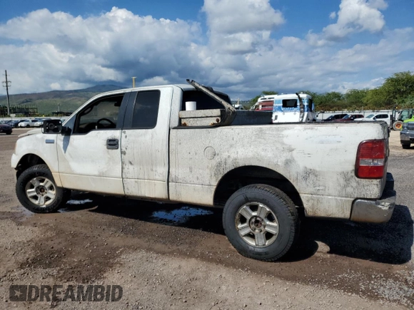 2005 Ford F-150 STX with VIN 1FTRX14W05FB22630, listed as a Copart auction lot 49923345 with Not Provided miles and Non Repairable. Bid and sale history available at carsss.com. Image 2.
