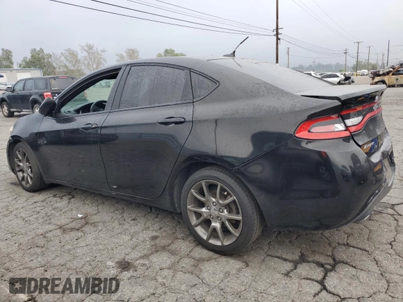 2014 Dodge Dart SXT with VIN 1C3CDFBB6ED685404, listed as a Copart auction lot 50248645 with 272,422 mi miles and Salvage Title. Bid and sale history available at carsss.com. Image 2.