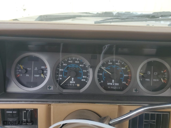 1986 Oldsmobile Cutlass Ciera Brougham with VIN 1G3AM19W1GD373914, listed as a Copart auction lot 45536785 with NaN miles and Salvage Title. Bid and sale history available at carsss.com. Image 9.