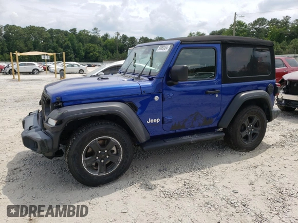 2020 Jeep Wrangler Willys with VIN 1C4GJXAN3LW335320, listed as a Copart auction lot 58863454 with 31,101 mi miles and Non repairable. Bid and sale history available at DreamBid. Image 1.