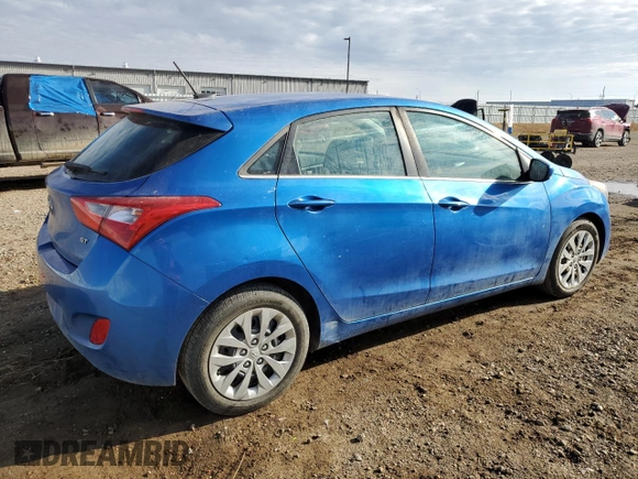 2017 Hyundai Elantra GT with VIN KMHD35LHXHU361887, listed as a Copart auction lot 79033524 with 106,011 mi miles and Clean Title. Bid and sale history available at carsss.com. Image 3.