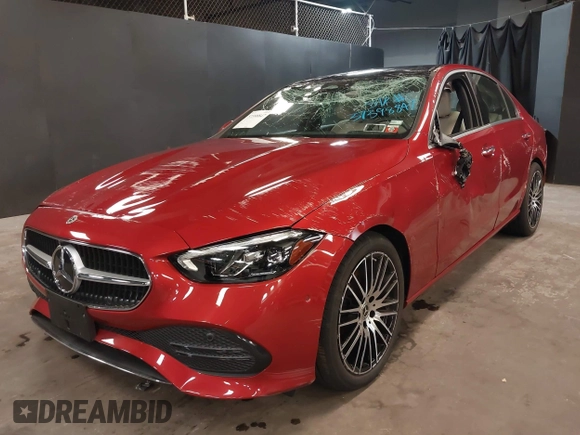 2022 Mercedes-Benz C 300 with VIN W1KAF4HB0NR038854, listed as a IAAI auction lot 37398847 with 12,776 mi miles and . Bid and sale history available at DreamBid. Image 2.