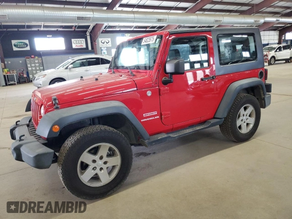 2010 Jeep Wrangler Sport with VIN 1J4AA2D14AL185552, listed as a Copart auction lot 54823975 with 148,999 mi miles and Clean Title. Bid and sale history available at carsss.com. Image 1.