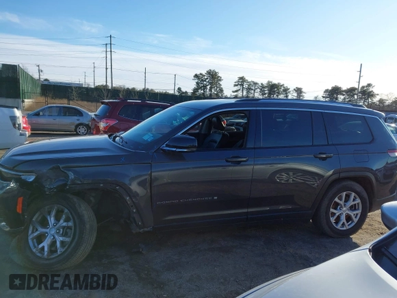 2021 Jeep Grand Cherokee Limited with VIN 1C4RJKBG6M8142905, listed as a IAAI auction lot 41576851 with 44,884 mi miles and . Bid and sale history available at DreamBid. Image 14.