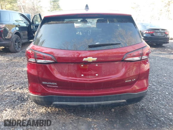 2024 Chevrolet Equinox LT with VIN 3GNAXUEG2RS243562, listed as a IAAI auction lot 41448840 with 3,004 mi miles and . Bid and sale history available at DreamBid. Image 16.
