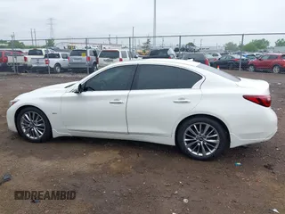 2018 Infiniti Q50 Luxe z VIN JN1EV7AR3JM445195, wystawiony jako IAAI lot #42228587 z przebiegiem 122 575 mil mil oraz . Historia ofert i sprzedaży dostępna na DreamBid. Obrazek 14.