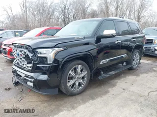 2024 Toyota Sequoia SR5 with VIN 7SVAAABA2RX040362, listed as a IAAI auction lot 41711060 with 14,700 mi miles. Bid and sale history available at carsss.com. Image 20.