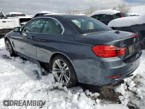 2016 BMW 4 Series 428i xDrive with VIN WBA3T1C57GP822357, listed as a Copart auction lot 45890075 with 51,671 mi miles and Salvage title. Bid and sale history available at DreamBid. Image 2.