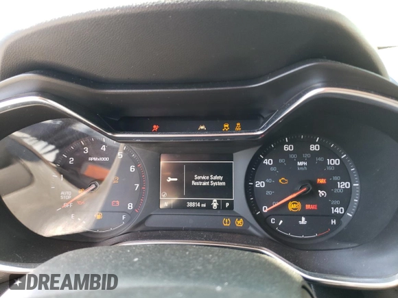 2021 Chevrolet TrailBlazer LT with VIN KL79MPS27MB146308, listed as a Copart auction lot 48870943 with 38,814 mi miles. Bid and sale history available at carsss.com. Image 9.