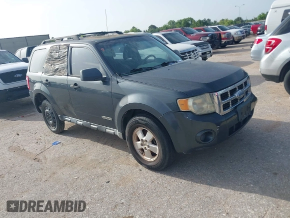 2008 Ford Escape XLS with VIN 1FMCU02Z68KA57151, listed as a IAAI auction lot 42616110 with 234,839 mi miles and . Bid and sale history available at DreamBid. Image 1.