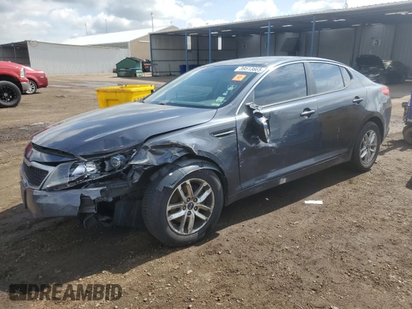 2011 Kia Optima LX z VIN KNAGM4A78B5161107, wystawiony jako Copart lot #59513665 z przebiegiem 199 210 mil mil oraz Szkoda całkowita • Salvage title. Historia ofert i sprzedaży dostępna na DreamBid. Obrazek 1.