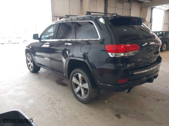 2014 Jeep Grand Cherokee Overland with VIN 1C4RJFCM4EC386398, listed as a IAAI auction lot 41696113 with 119,110 mi miles. Bid and sale history available at carsss.com. Image 3.