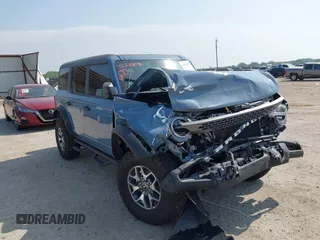 2024 Ford Bronco Badlands с VIN 1FMEE9BP5RLA59400, выставлен на аукционе IAAI как лот 42286090 с пробегом 6 470 миль миль и . История ставок и продаж доступна на DreamBid. Изображение 1.